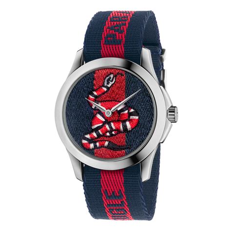 gucci le marché des merveilles snake watch|Gucci 38mm Le Marche Des Merveilles Snake Watch w/ Leather .